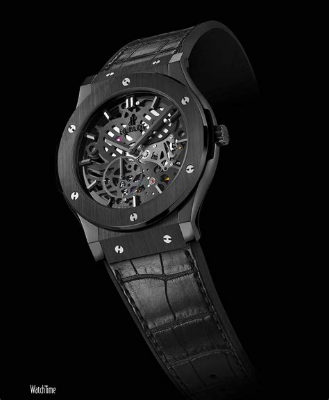 classic fusion hublot black|hublot classic fusion classico.